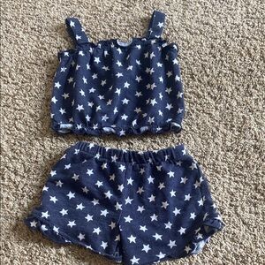 Old Navy Girls Outfit - Stars - Size 4T